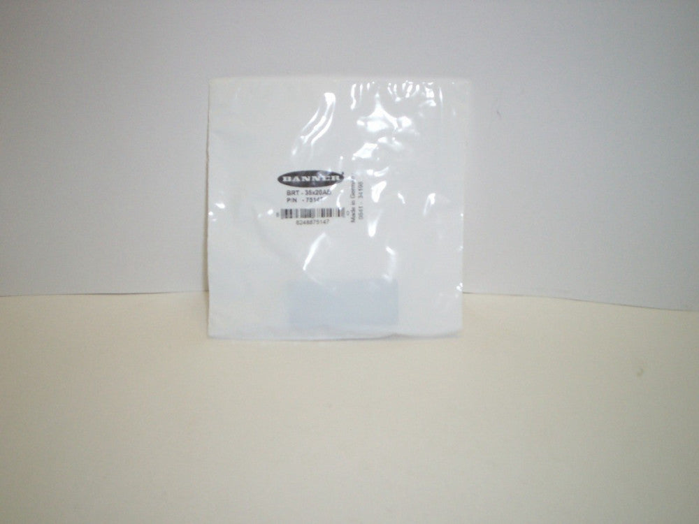 BANNER 75147 BRT-35X20AB IMOS RETRO REFLECTOR FOR M3(1 REFLECTOR) NEW IN PKG.