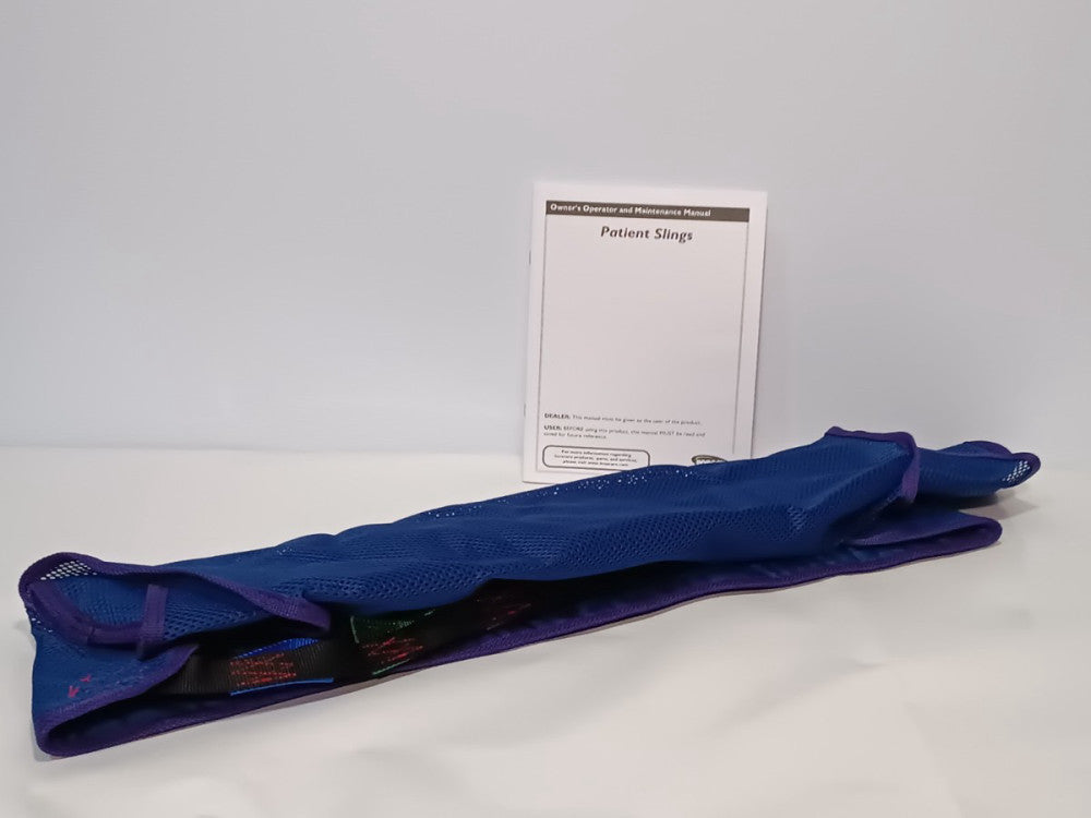 Invacare R117 Standard Style Blue Patient Repositioning Washable Mesh Lift Sling