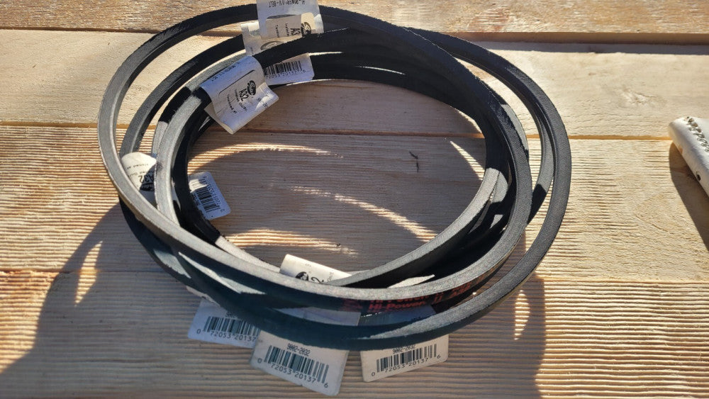 Lot of 7 Gates A32 Hi-Power II V Belts 34" Outside Length