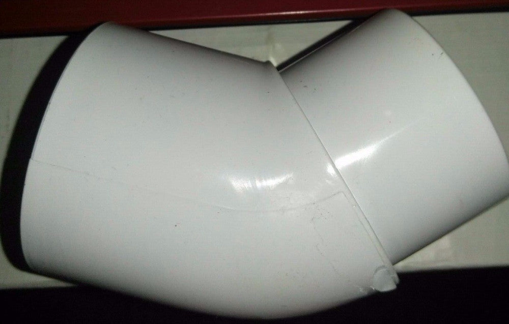 5-CMP Custom Molded Products 45 Street Elbow, 2" Slip x 2" Spigot