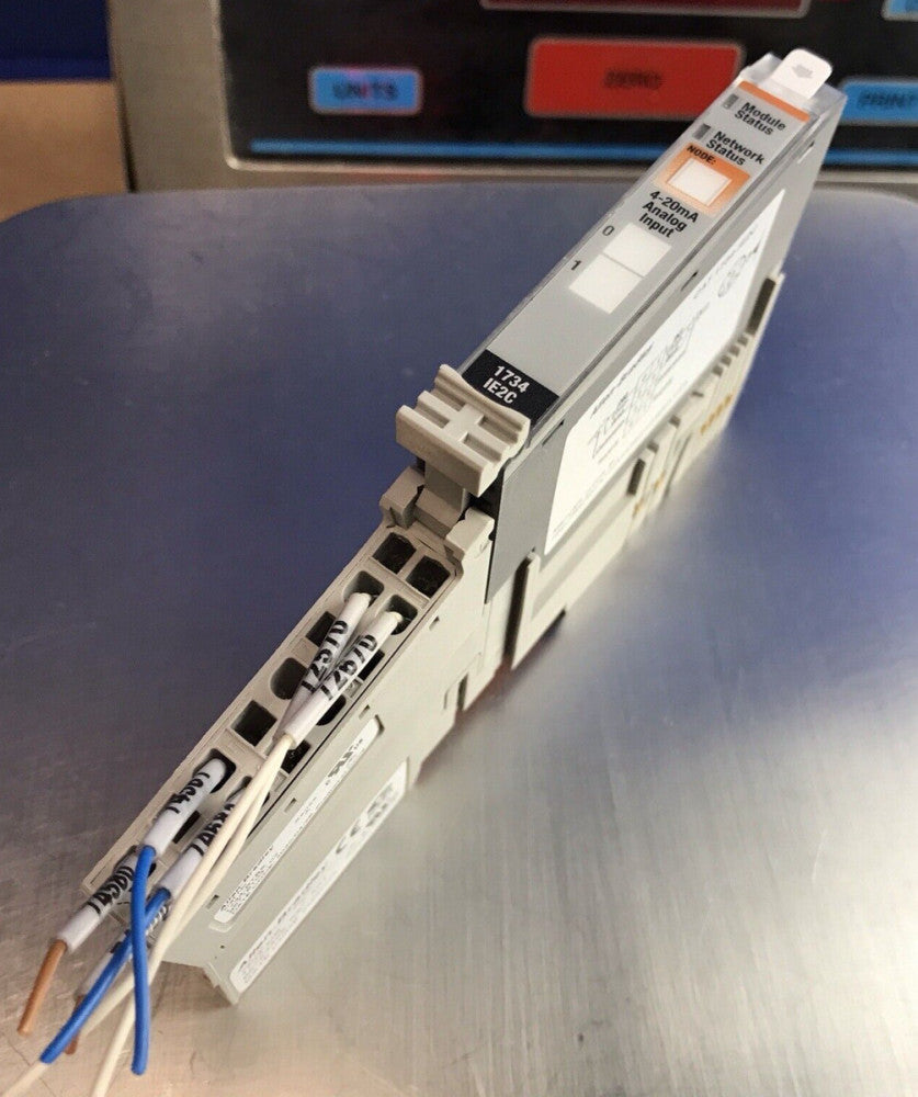 Allen Bradley 1734-IE2C POINT I/O 2 Point Analog input Module 1734-MB, 1734-RTBS