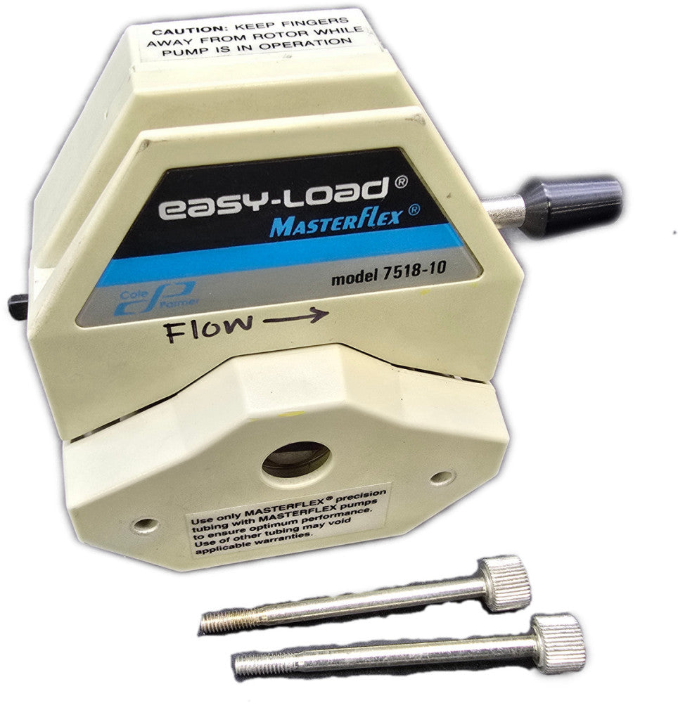 MasterFlex Model 7518-10 Easy-Load Pump Head HPLC Portable