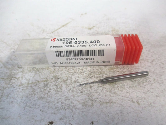 (07297) 0.85mm x 1/8" x 1-1/2" OAL 130° Regular Spiral Circuit Board Drill Bit 
