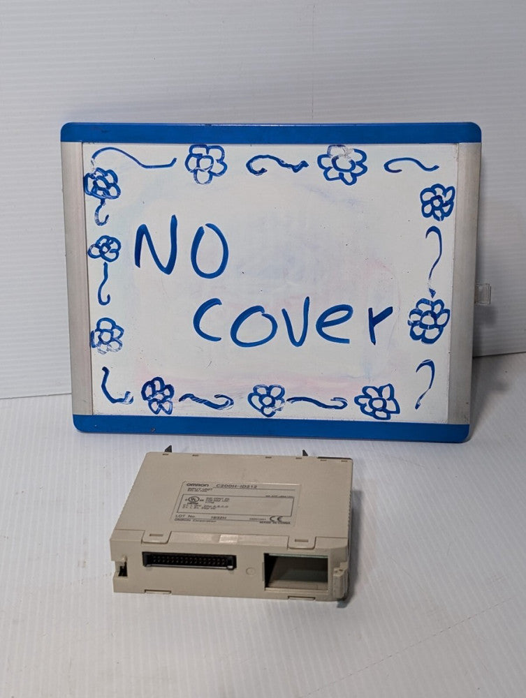 OMRON C200H-ID212 PLC Input Module 24VDC NO COVER+Returns
