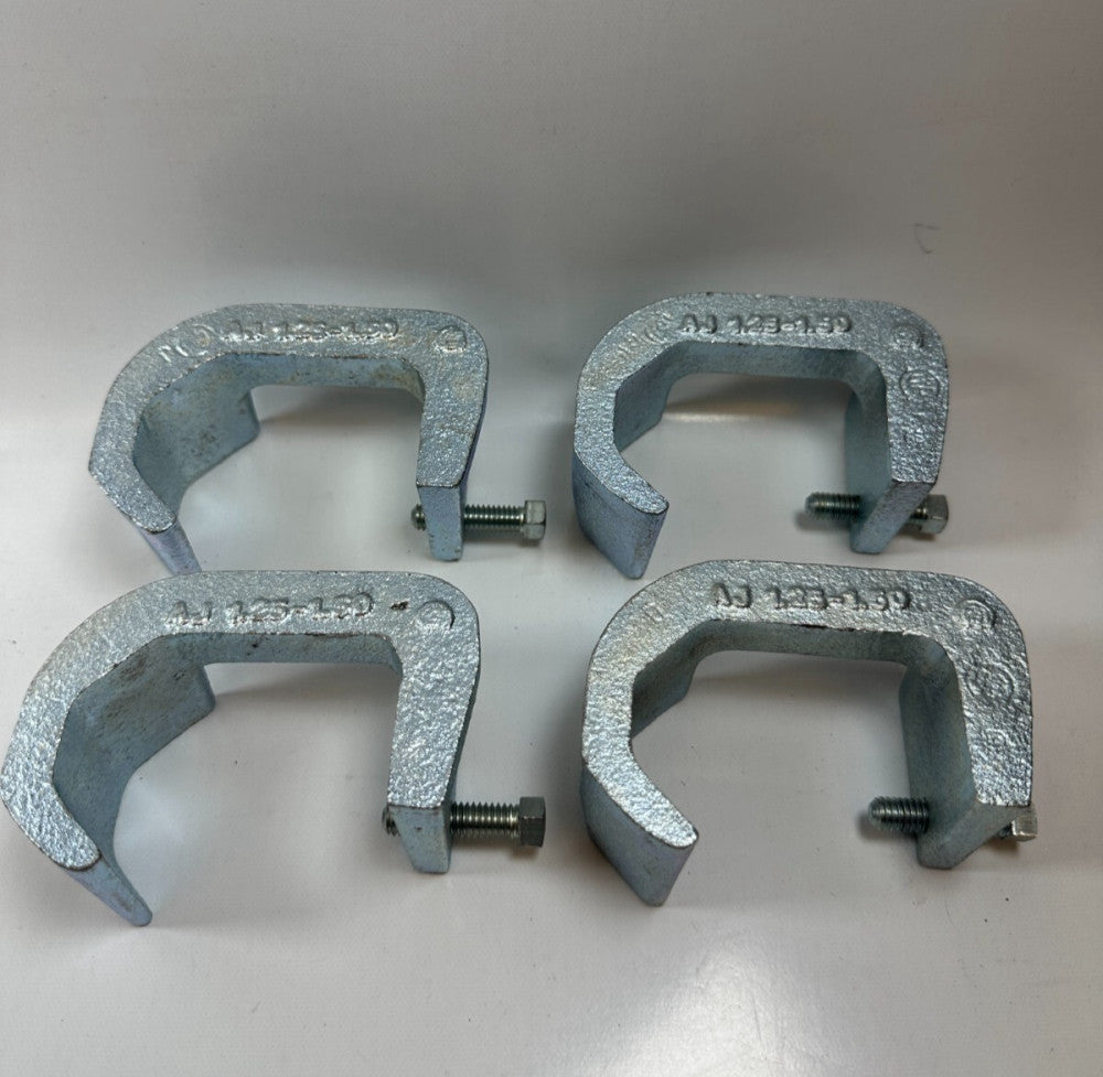 Appleton AJ125150 Beam J-Clamp Conduit Hanger 1 1/4-1 1/2 (Lot of 4) New