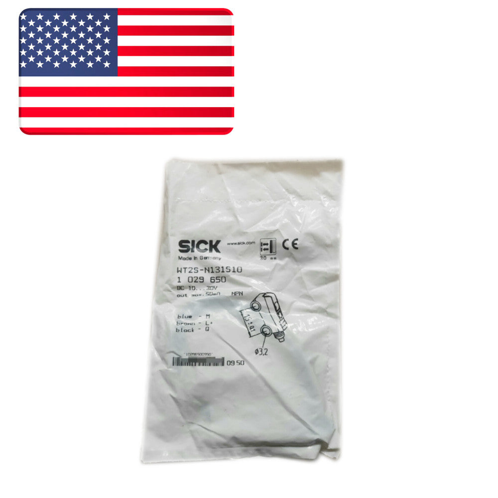 Sick WT2S-N131S10 Fiber Optical Photoelectric Proximity Switch Sensor - US Stock