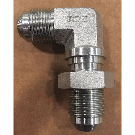 Eaton Aeroquip 2043-8-8S Adpt, Mjic-Mjic, 3/4-16, Blkhd El, 2.1In