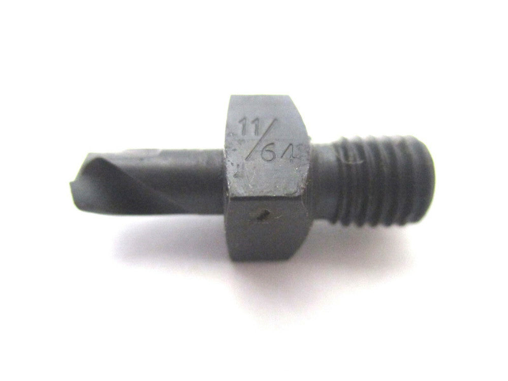 NEW (16W769) 11/64 x 5/16 x 13/16 RH Cobalt Threaded Shank Drill Bit - 10 PC