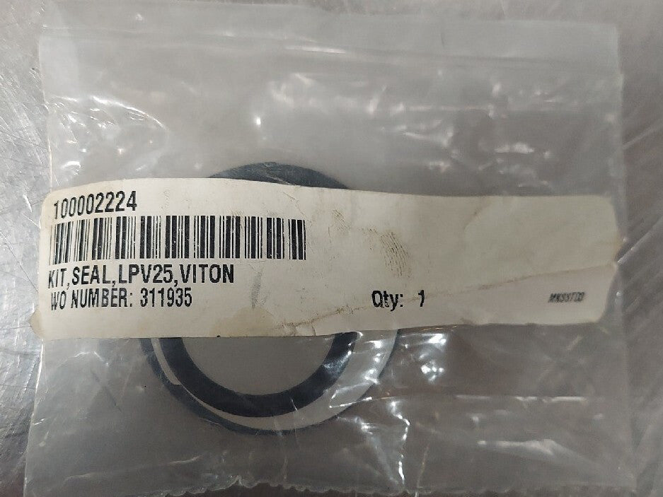 VITON Seal Kit 100002224. High Cycle & LoPro Single Stage Valves, NW25 Port