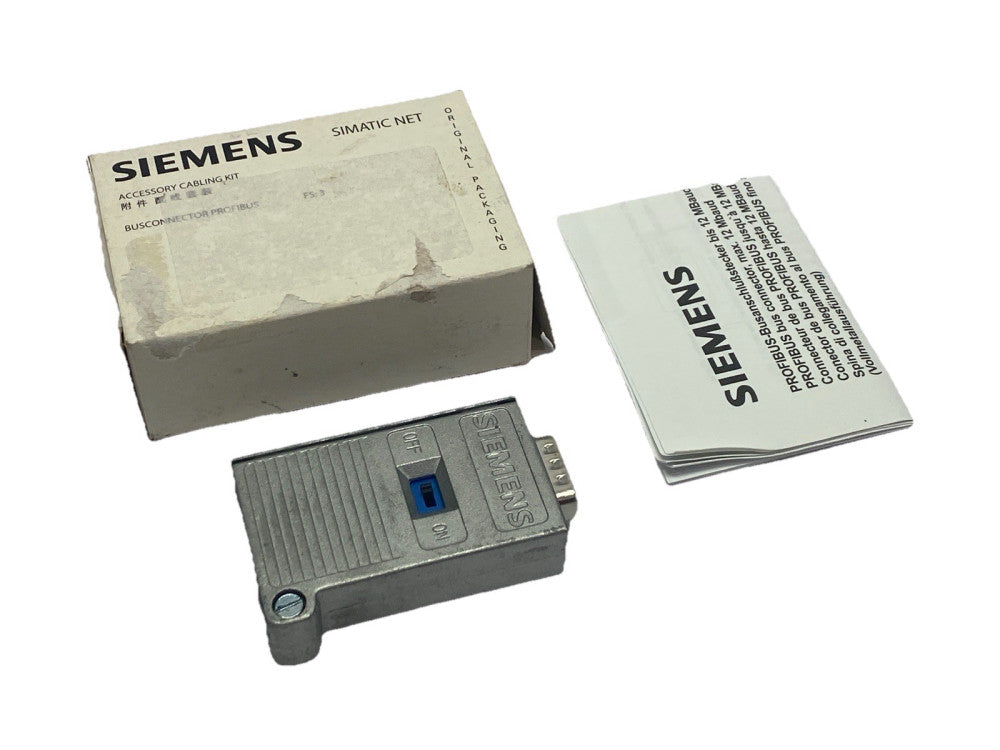 Siemens 6GK15000-EA02 PROFIBUS Connector 12 Mbit/s