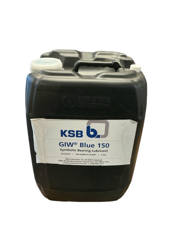 (5 Gallons) KSP Pumps GIW  690-9090p-01-b150p Blue 150 Lubrication