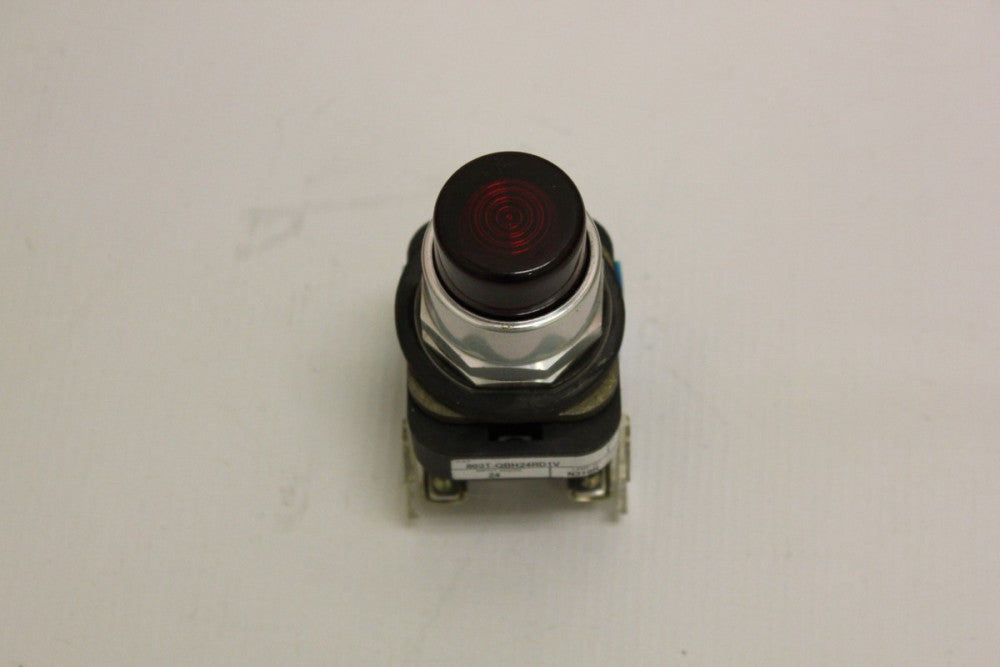 Allen Bradley 800t-QBH24RD1V ser T Red  Push Button