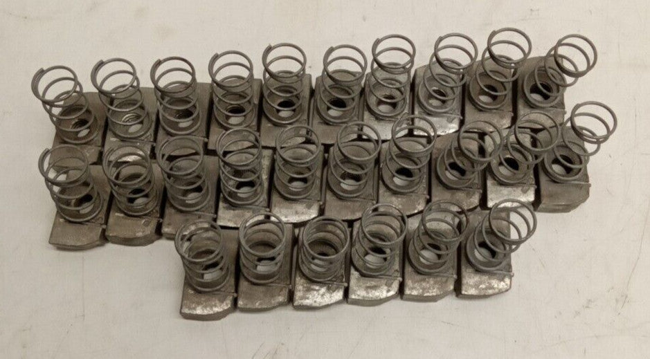 Powerstrut 3/8" Channel Nut W/ Regular Spring (Lot Of 26)