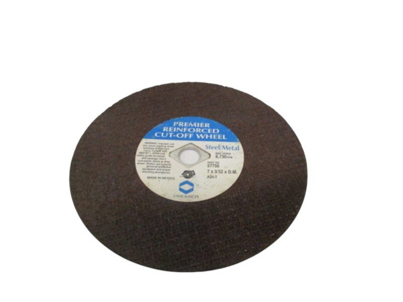 PREMEIER 57756 REINFORCED CUT-OFF WHEEL 7x3/32 NSNP