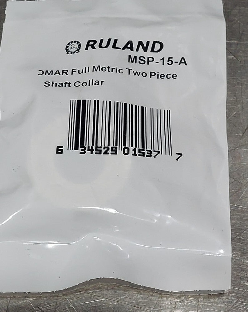 RULAND MSP-15-A Omar Full Metric Two Piece Shaft Collar