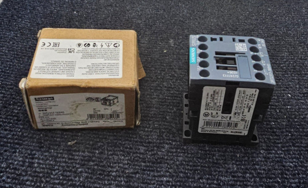 Siemens  3RT2317-1BB40: Contactor 690V 24V DC, Screw Terminal