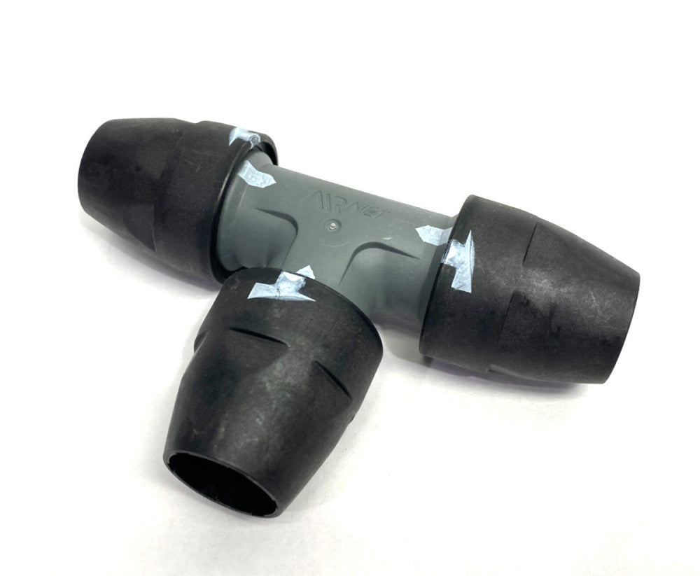 Airnet 2811 2005 80 Equal Tee Socket Fitting 25mm for Air Pipe