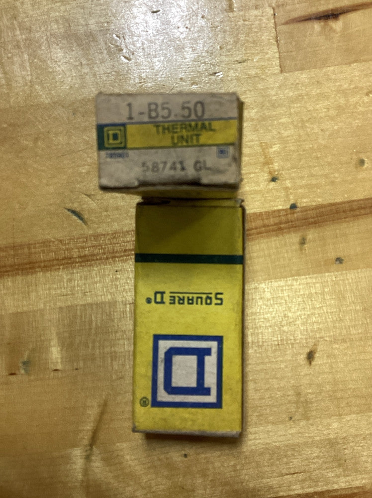 SQUARE D 1-B5.50 HEATER, Lot Of 2