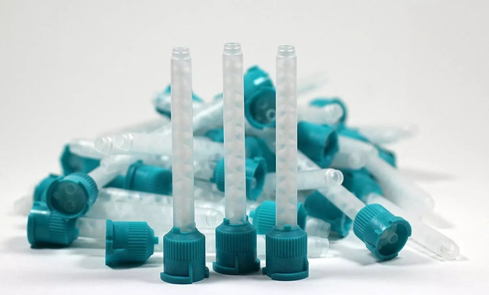 Dental Green Teal HP Mixing Tips Impression 50/Bag