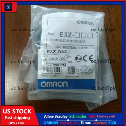 1pcs OMRON E3Z-D82 12 to 24VDC 2m photoelectric switch