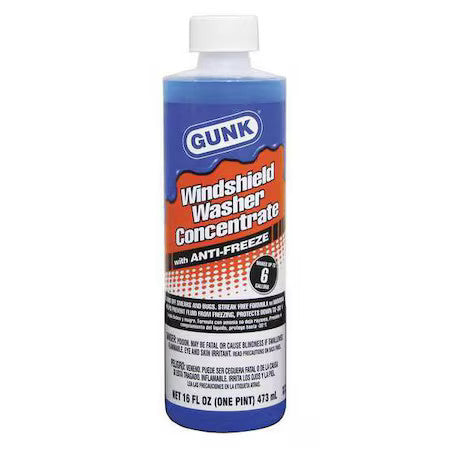 Gunk M516 Windshield Washer,16 Oz.,Plastic Bottle