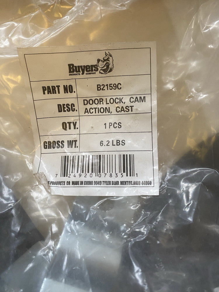 BRAND NEW B2159C Cam Action Door Lock Kit - Zinc Coated, Corrosion Resistant