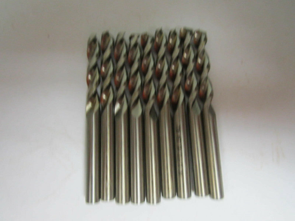 Precision (60013) #13 2-3/16" HSS RH Screw Machine Length Drill Bits - Lot of 9 