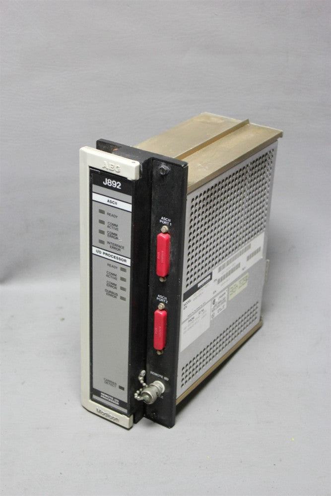 MODICON GOULD REMOTE I/O PROCESSOR MODULE AS-J892-001 #2