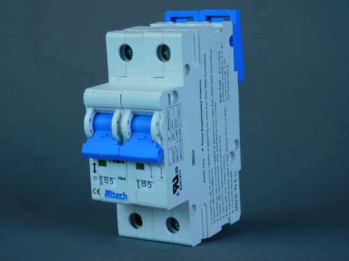 *Lot of 2* Altech 2BU5R Circuit Breaker 2P - NEW Surplus!