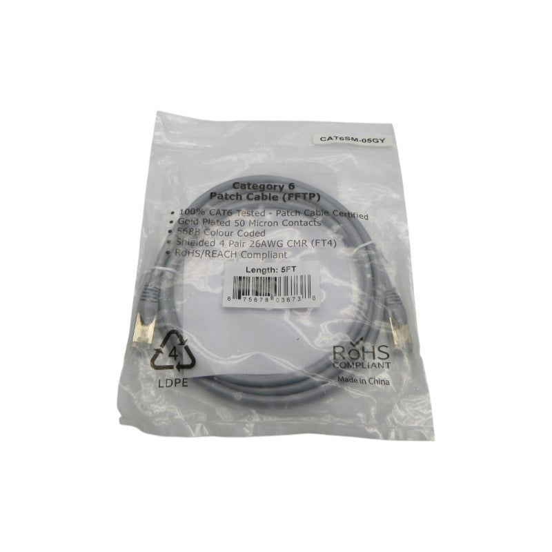 CABLE CAT6SM-05GY NSMP