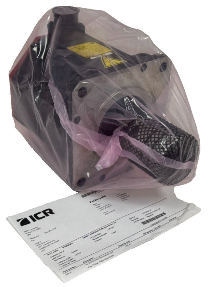 FANUC A06B-0243-B100 SERVO MOTOR aiF 12/3000 A06B0243B100 REFURBISHED