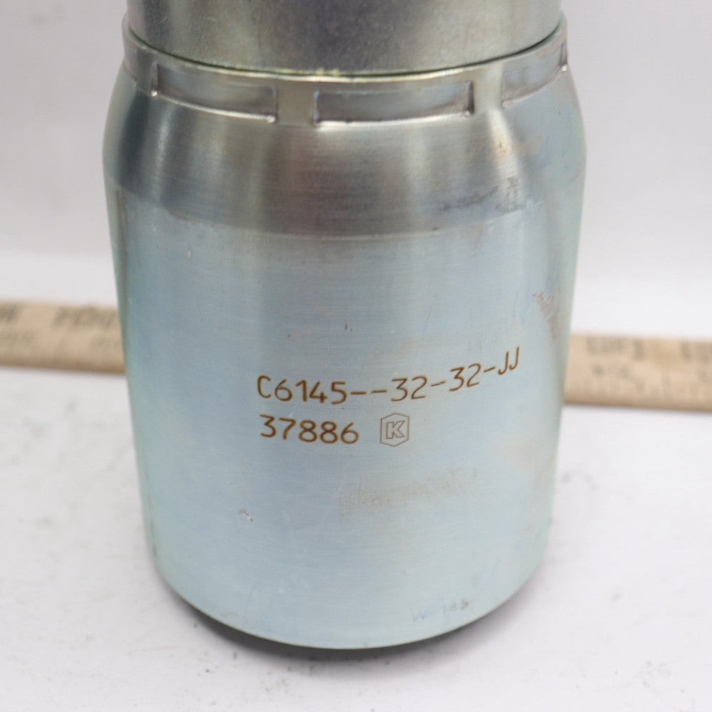 45-Deg Bent Tube Rigid Code 61 Flange 2" Hose x 2" C6145-32-32-JJ
