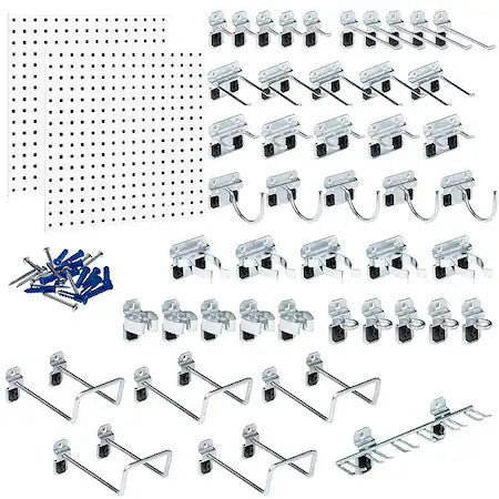 Triton Products Lb1-Kit (2) 24 In. W X 24 In. H White Epoxy 18-Gauge Steel