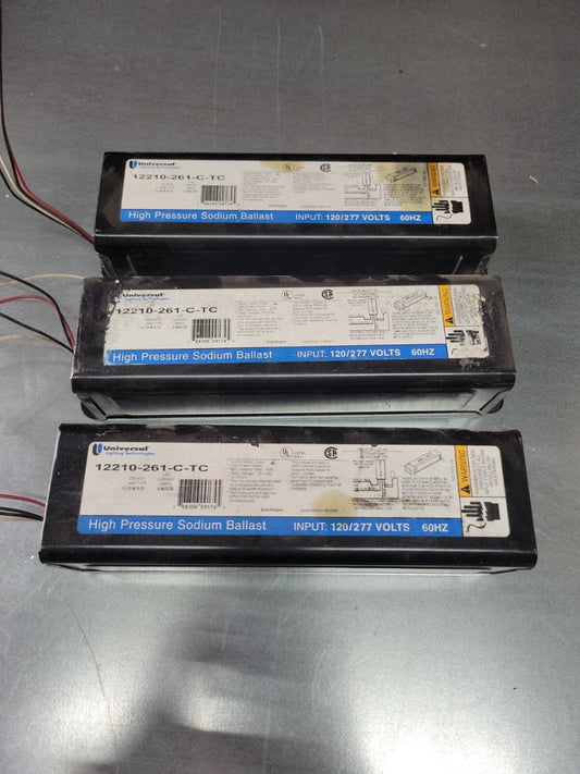 ( 1 ) Universal Lighting 12210-261-C-TC High Pressure Sodium Ballast ~ USED
