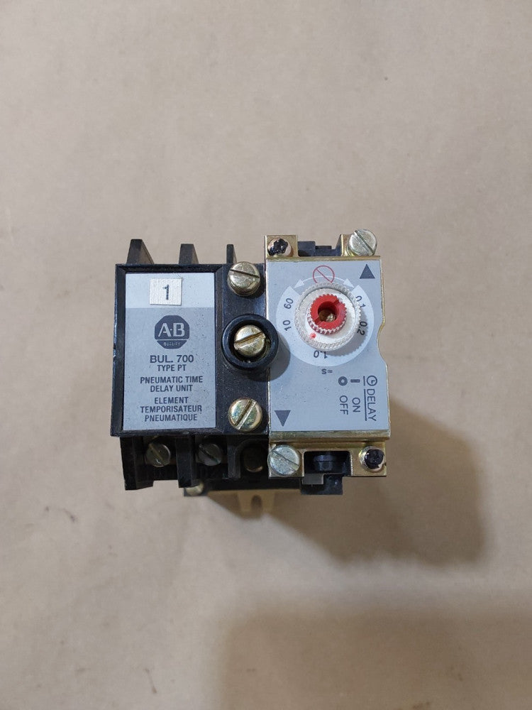 Allen Bradley 700-PT Pneumatic Time Delay, 700-PPTA1, 700-P000A1