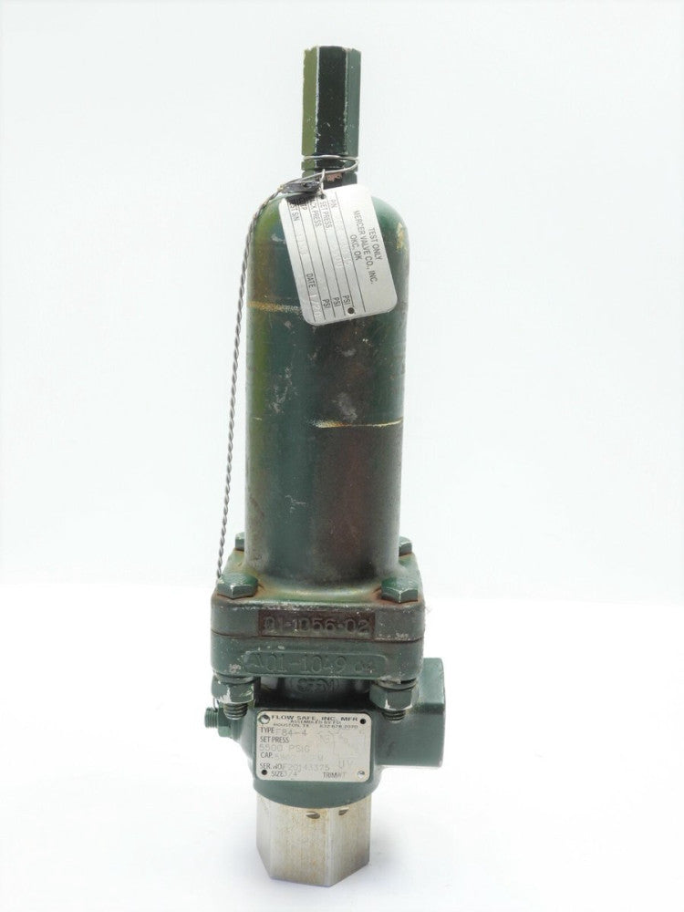 Flow Safe F84-4 Safety Relief Valve 5500 PSIG, 5862 SCFM, 3/4"