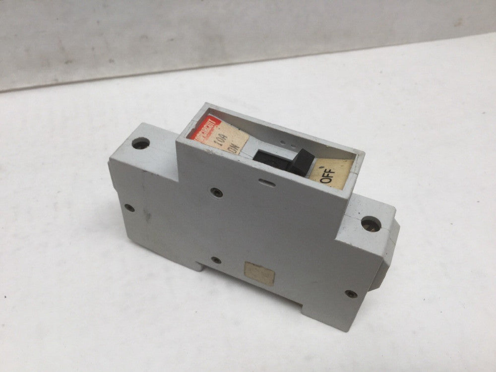 STOPCIRCUIT GMU 10T 10 AMP 240 VAC Single Pole Circuit Breaker 