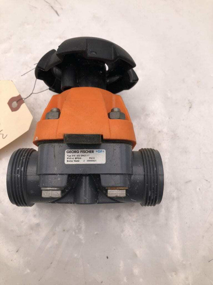 +GF+ Georg Fischer Type 314 D32 1" PVC-U Manual Diaphragm Valve DN25