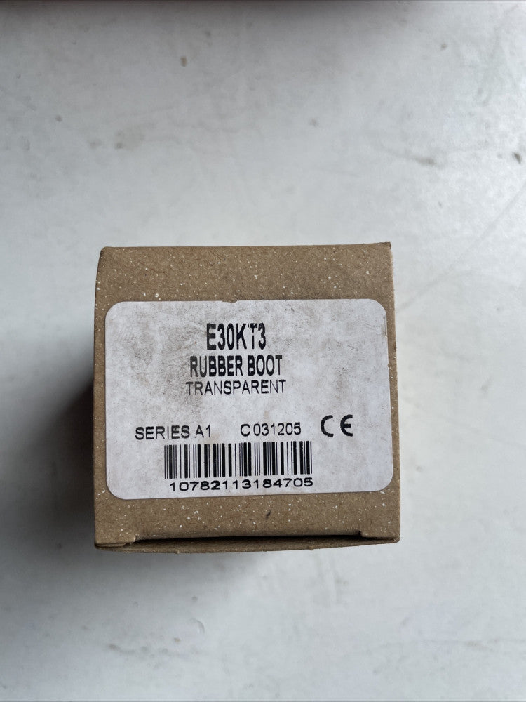 1- CUTLER HAMMER E30KT3 E30 Push Button Boot E30 Series Transparent Boot NOS