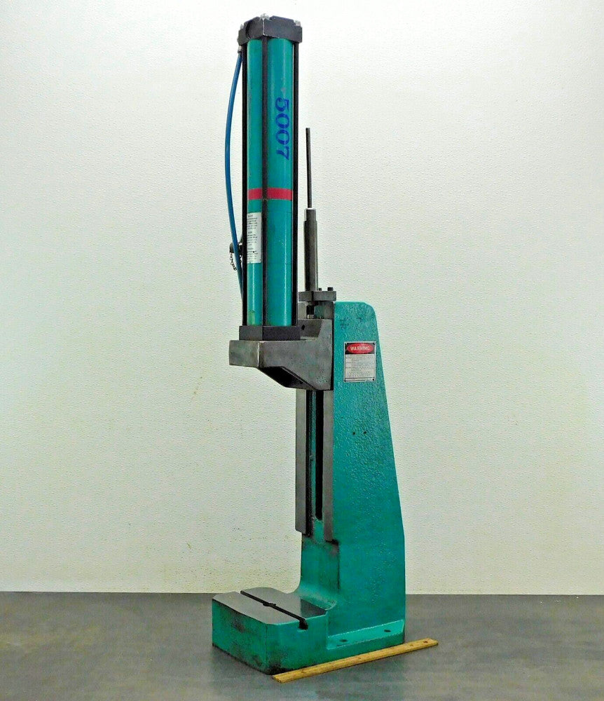 Pressotechnik TOX 37190027 C-Frame Benchtop Press MC2 2" Stroke 145 PSI 1 Ton