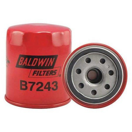 Baldwin Filters B7243 Oil Fltr, Spin-On, 3-7/16"X3-1/32"X3-7/16"