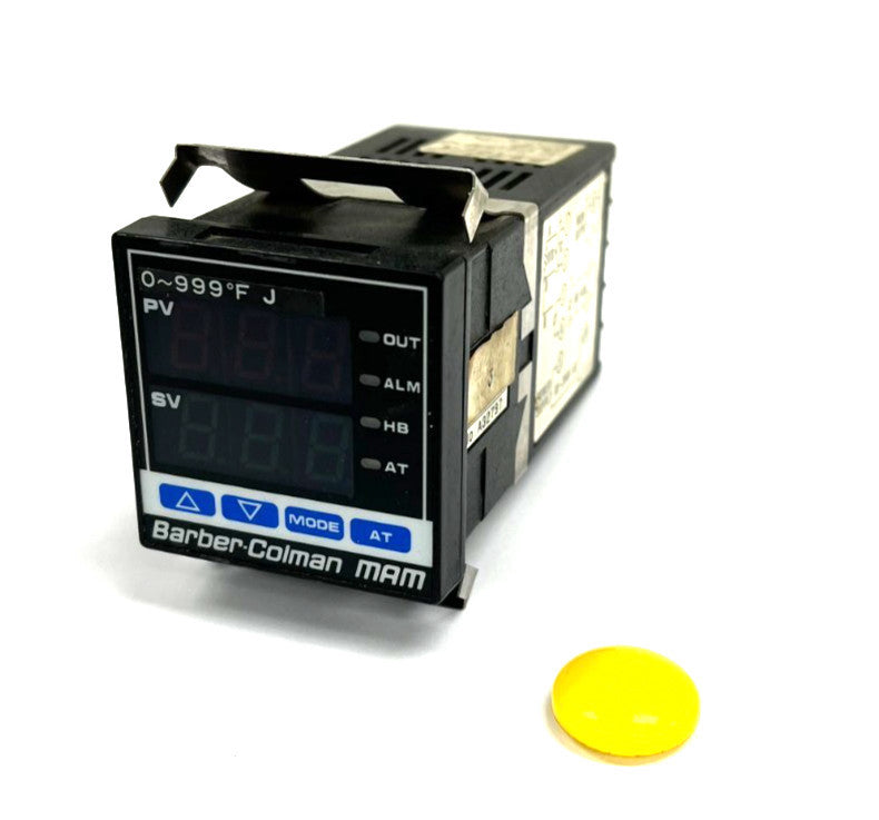 BARBER COLMAN MAM1-00300-000-3-00 TEMPERATURE CONTROLLER OAL 3-3/4"