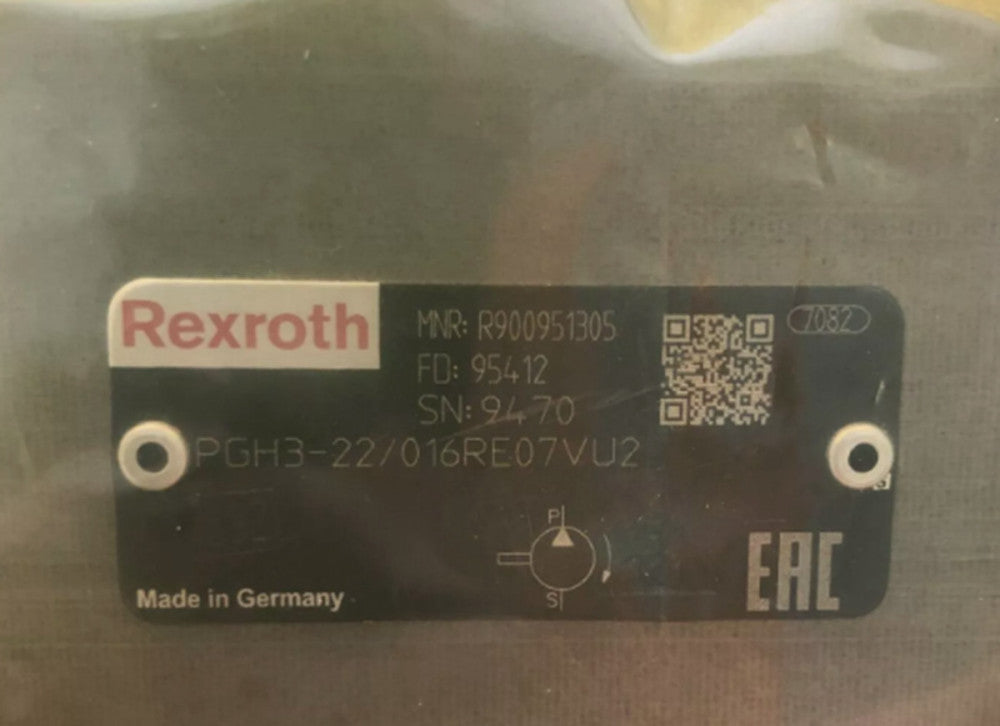 NEW PGH3-22/016RE07VU2 R900951305 Rexroth valve PGH3-2X/016RE07VU2