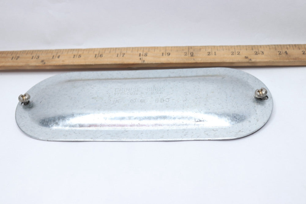 Crouse-Hinds Sheet Steel Form 8 Cover 2" 680