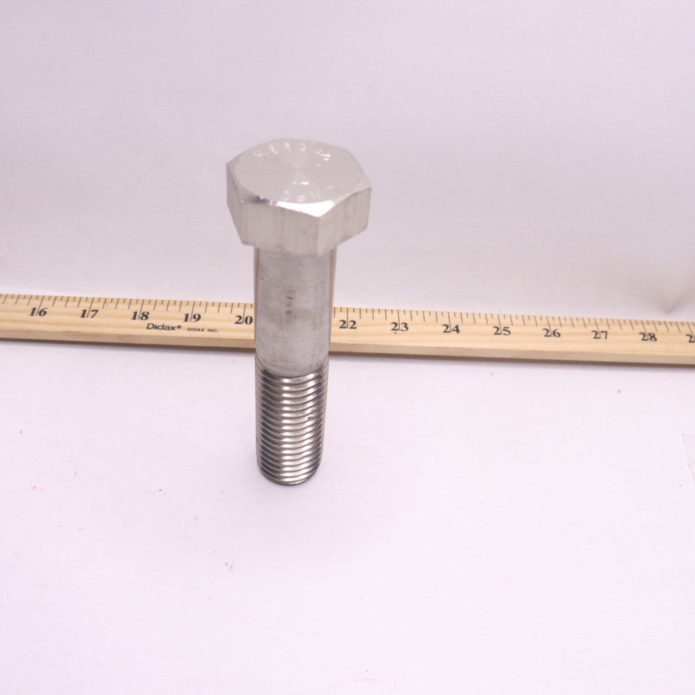 Hex Head Bolt Stainless Steel 1-1/8" x 6" F593H