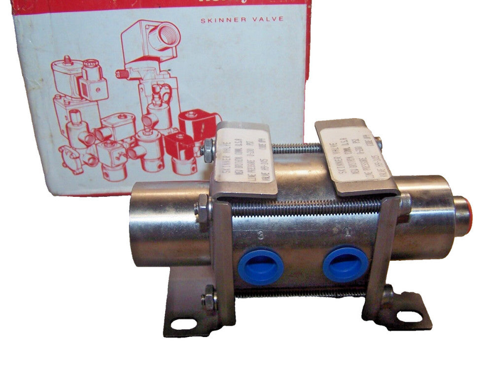 NEW HONEYWELL SKINNER 1/4" HIGH FLOW SEALED SPOOL VALVE 3-WAY 2-POSITION  H9-105