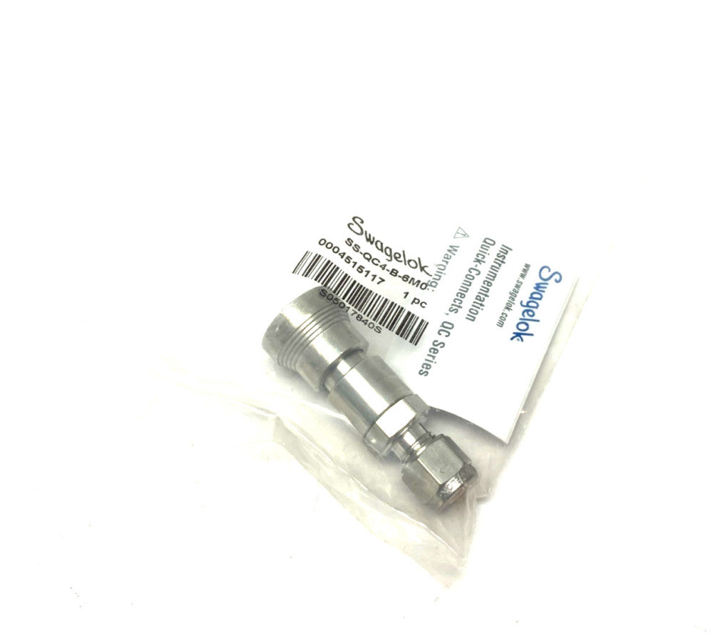 Swagelok SS-QC4-B-6M0 Instrumentation Quick Connect Fitting 6mm Tube