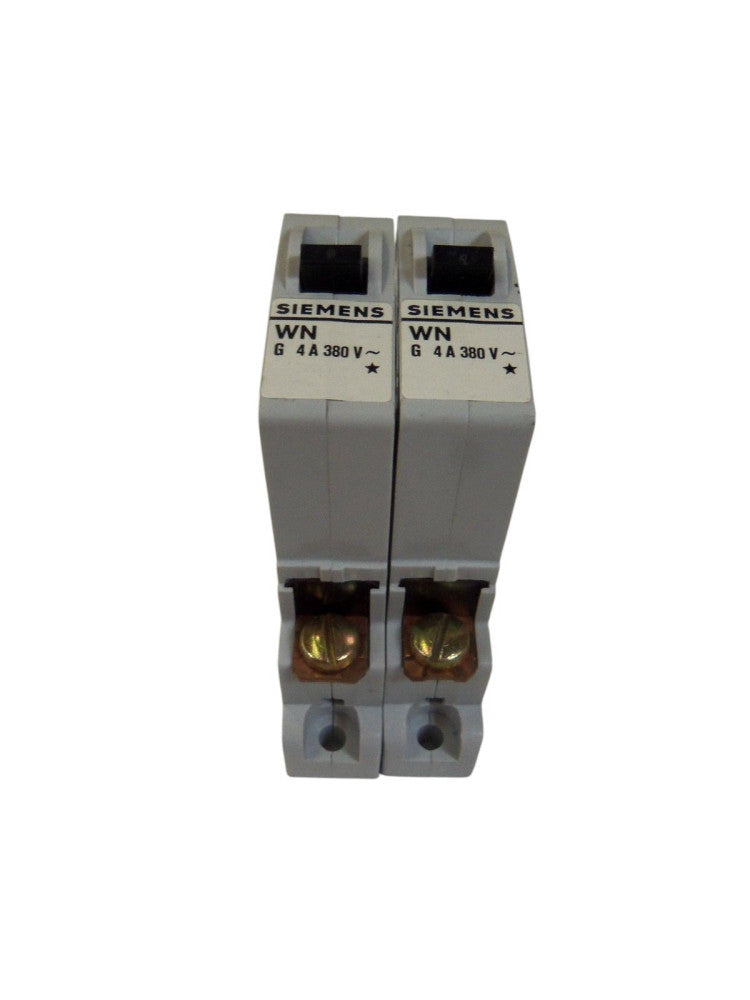 LOT OF 2 SIEMENS WN-G4A 380V UNMP