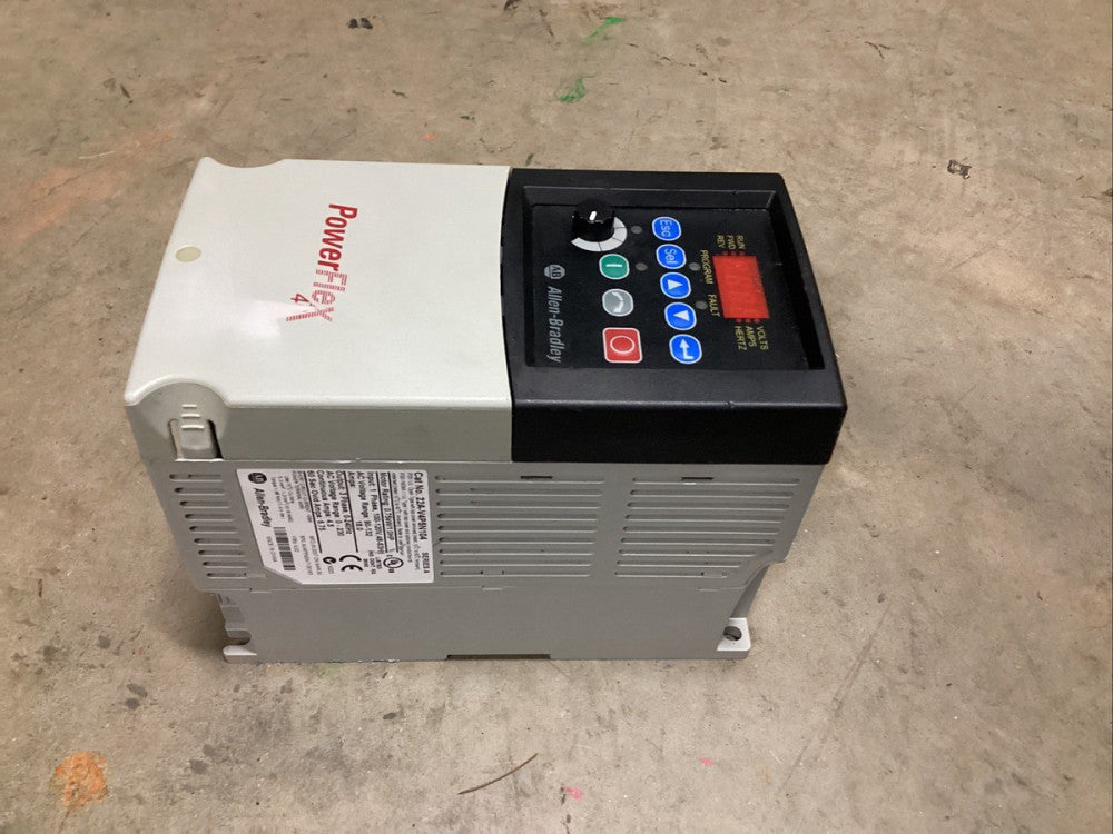 Refurbished Allen Bradley PowerFlex 4, CAT: 22A-V4P5N104, 1HP.