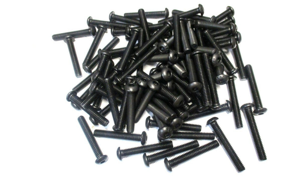 Brighton (701151) 5/16-18 UNC 2" OAL 3/16" Hex Button Cap Screw - Lot of 90